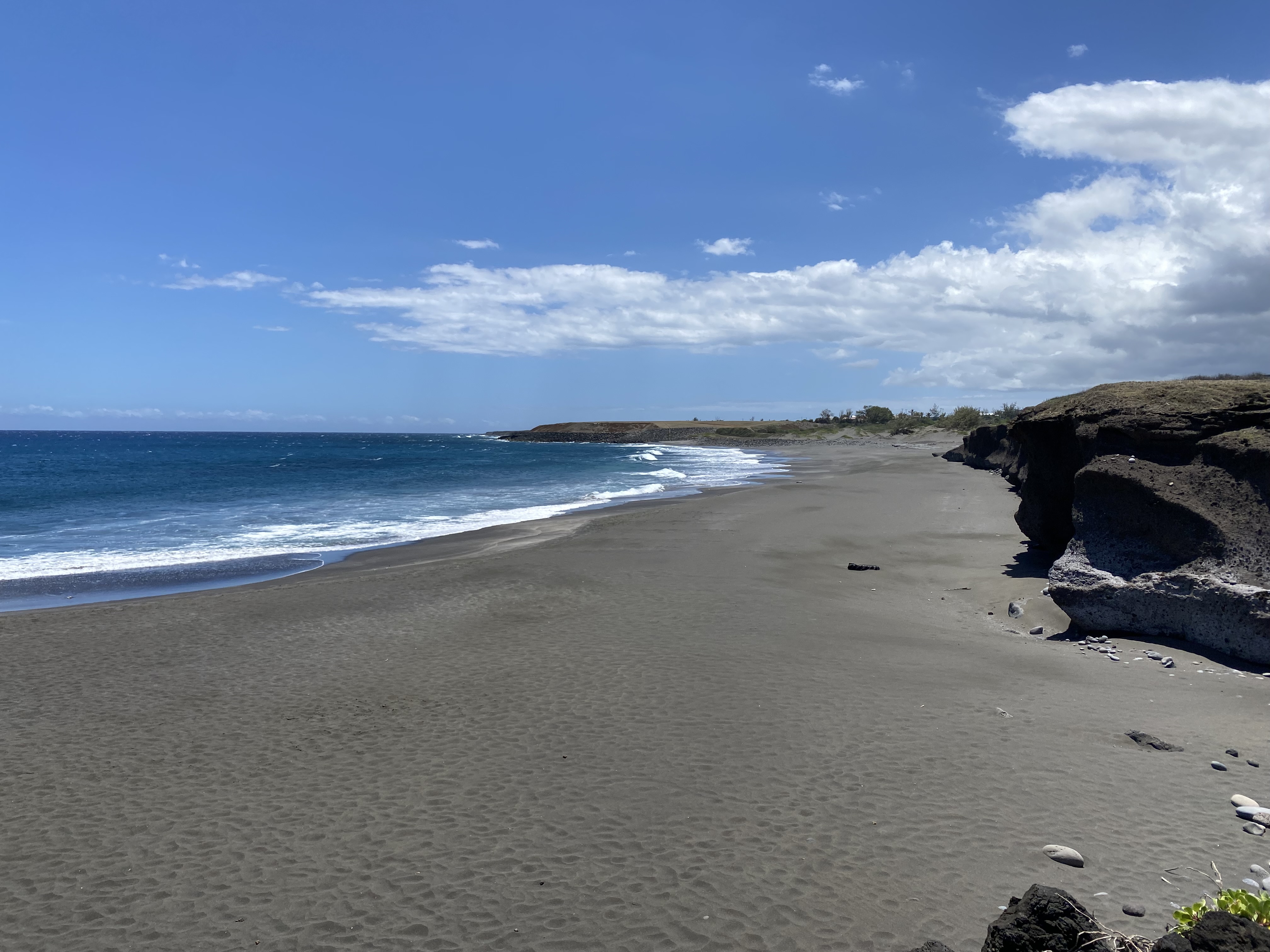 La plage de la Pointe du diable