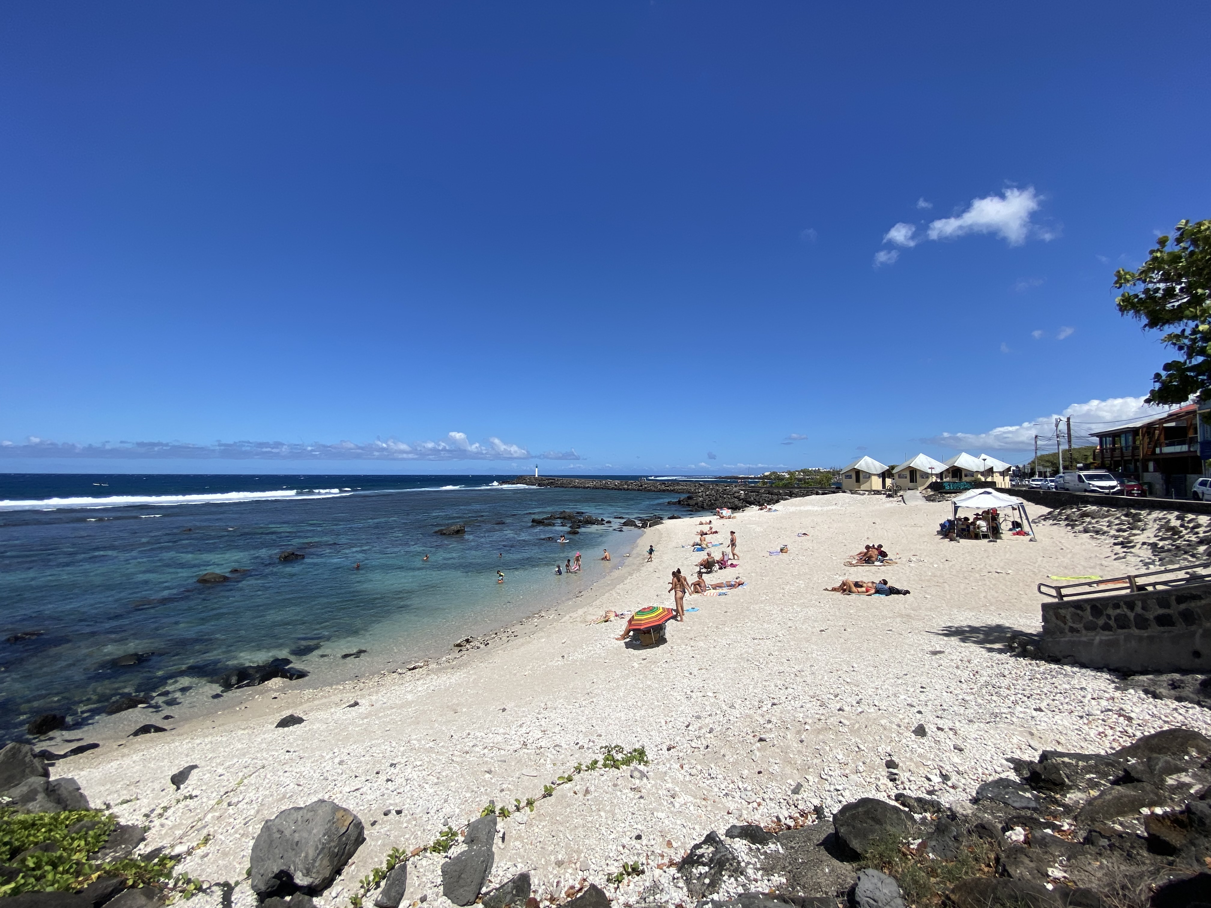 La plage de Terre-Sainte