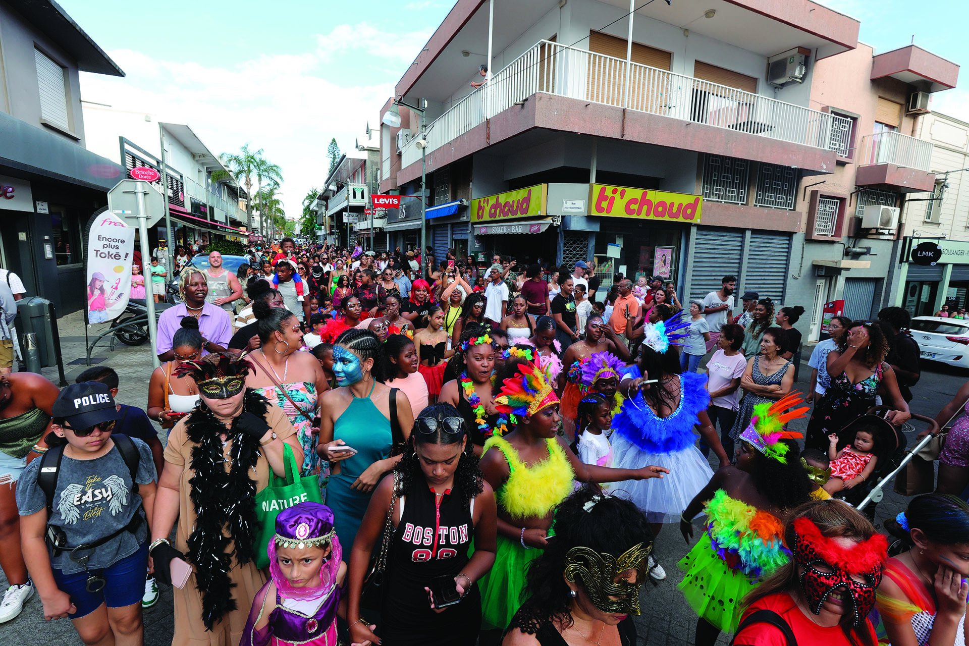 défilé en centre-ville