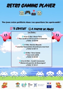 Retro Gaming Player