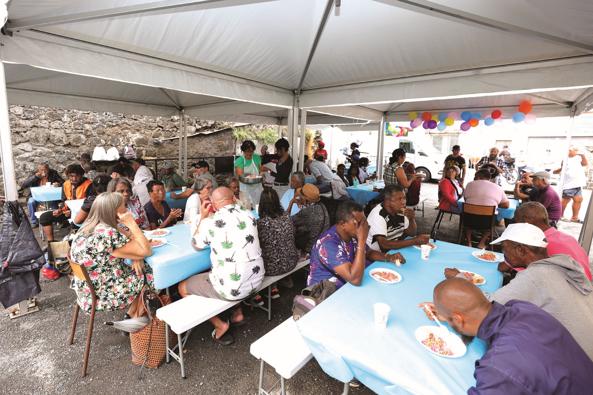 repas pour les démunis
