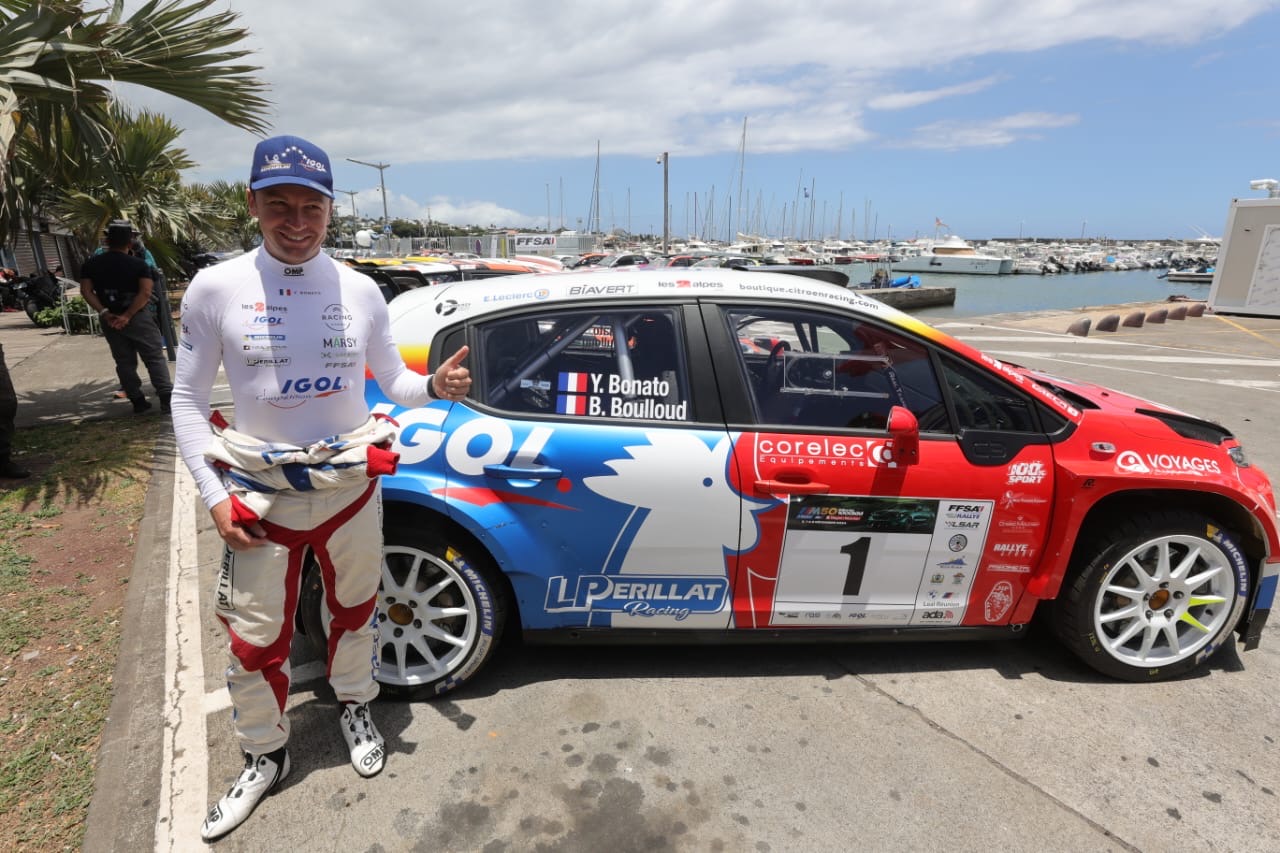 Rallye champion de france Yoann Bonito