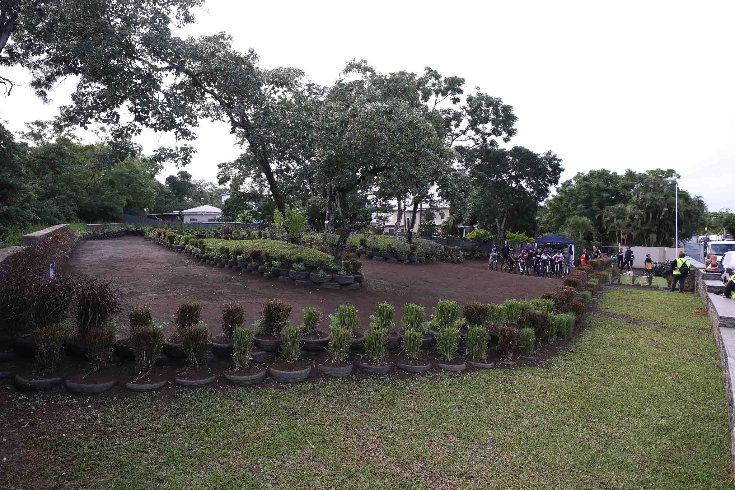 Ouverture de la nouvelle piste cyclable à la Ravine des Cabris