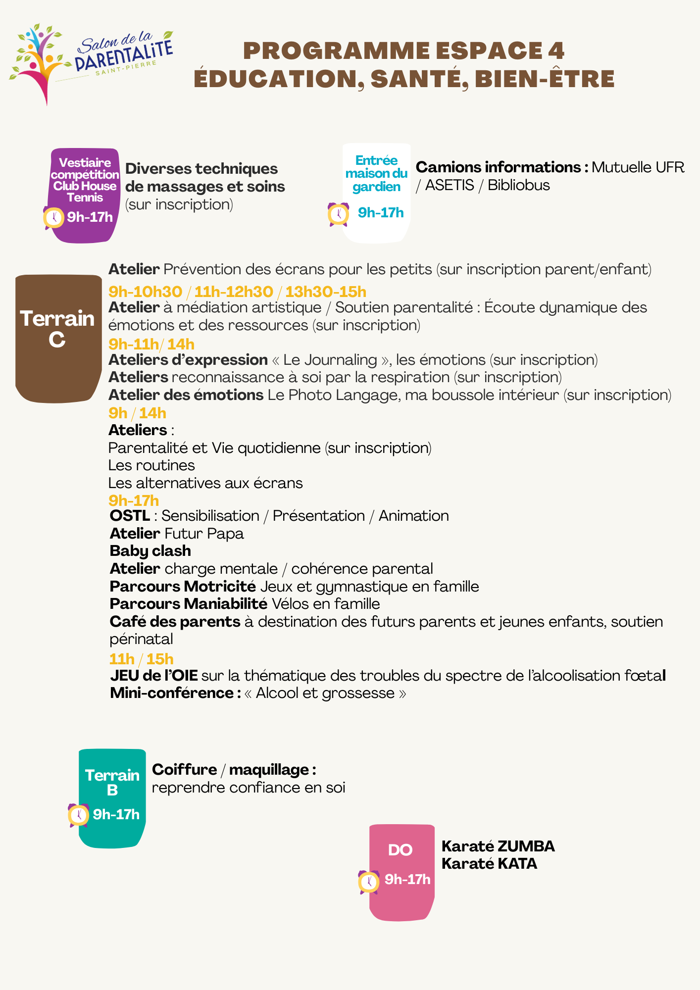 programme espace 4