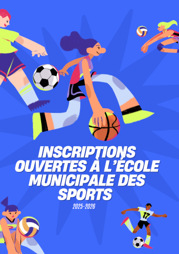 Inscriptions à l’École Municipale des Sports : c’est parti pour la saison 2025-2026 !