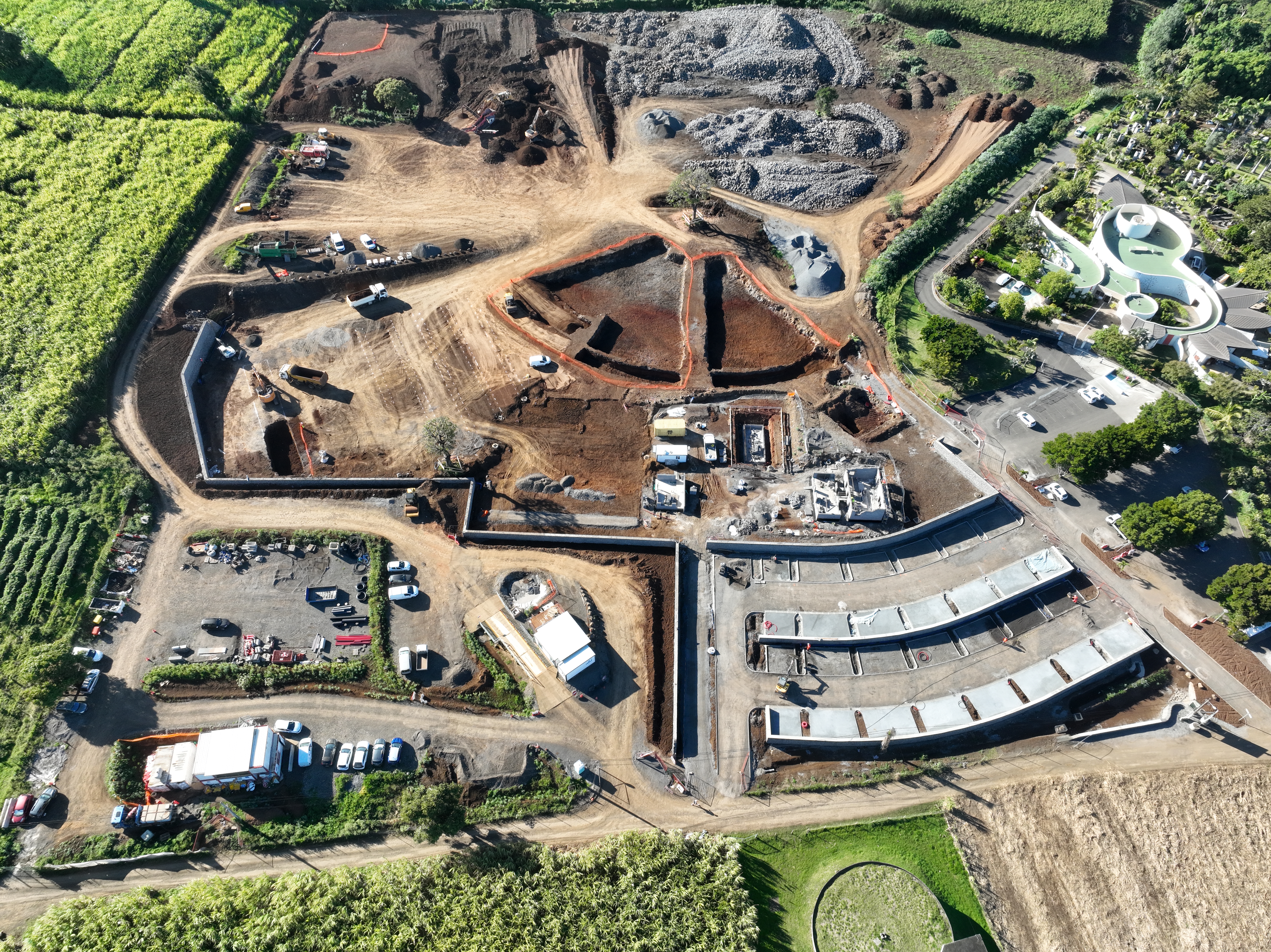 chantier cimetière de la Ligne Paradis