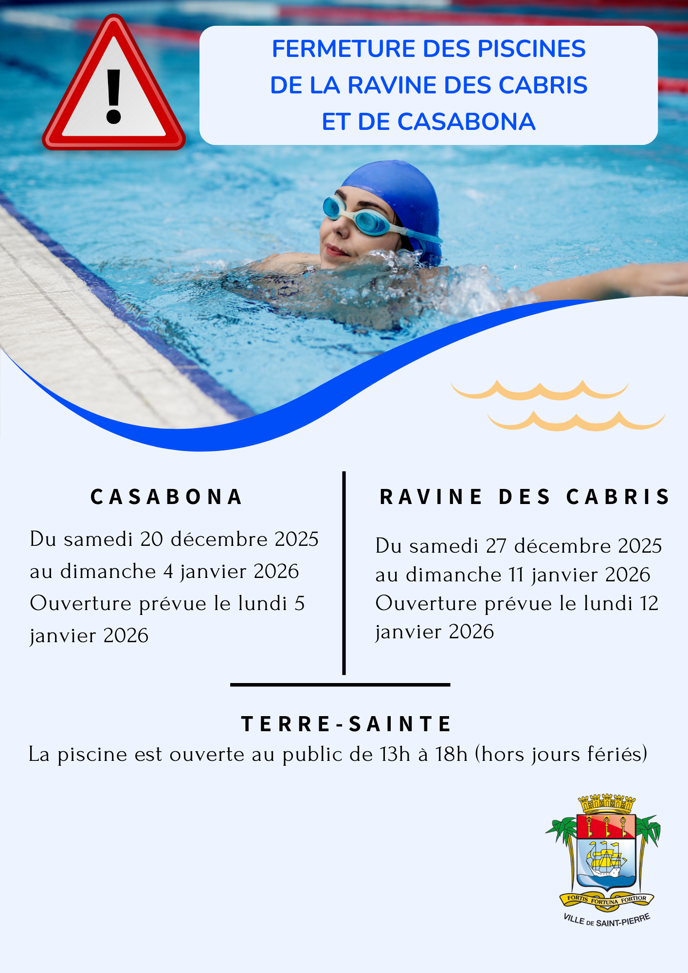 fermeture piscines