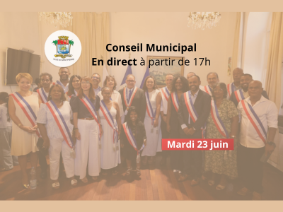 Conseil Municipal du 23 juin 2026 en direct