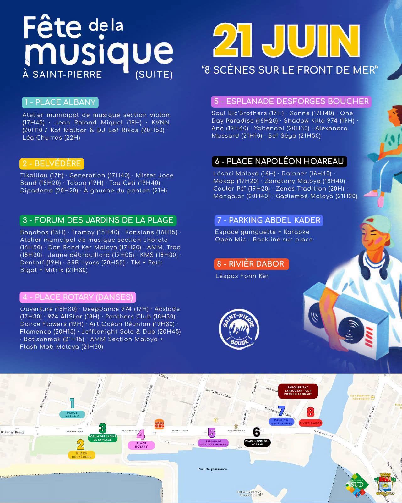 Fête de la musique 2026 - programmation