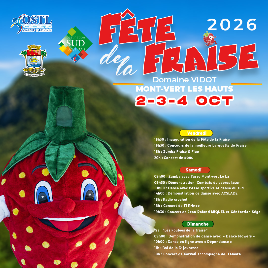 Fête de la Fraise 2026 : trois jours de fête au Domaine Vidot