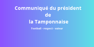 Le respect et les valeurs du sport avant tout