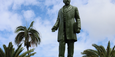 Image - Jardin de l'Hôtel de Ville - Statue François de Mahy