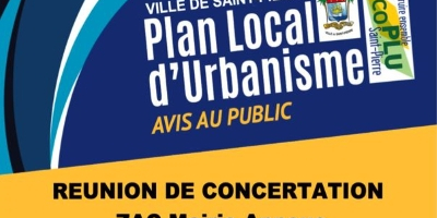 Réunion de concertation Eco PLU