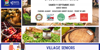 Marché et Salon des Séniors le 9 septembre