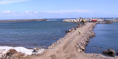 Dragage du port de Saint-Pierre