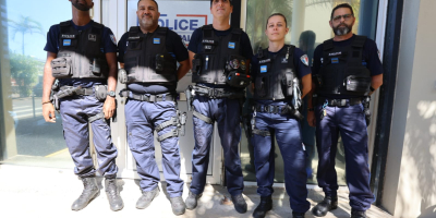 Retour en images sur l'inauguration du poste de Police municipale à Ravine Blanche