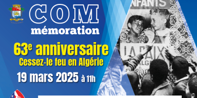 Commémoration du 63ème anniversaire du Cessez-le-feu de la guerre d’Algérie
