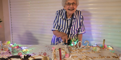 102 ans de Mme BOREL, une personne appréciée de tous