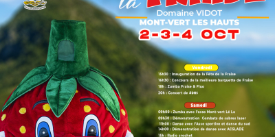 Fête de la Fraise 2026 : trois jours de fête au Domaine Vidot