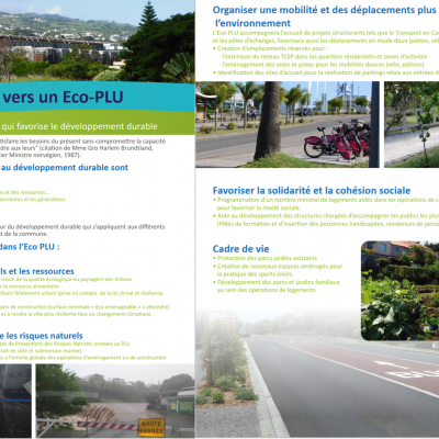 DU PLU vers un Eco-PLU