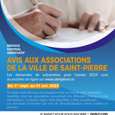 Avis aux associations