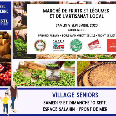 Marché et Salon des Séniors le 9 septembre