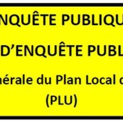 Avis d'enquête publique - Révision du PLU