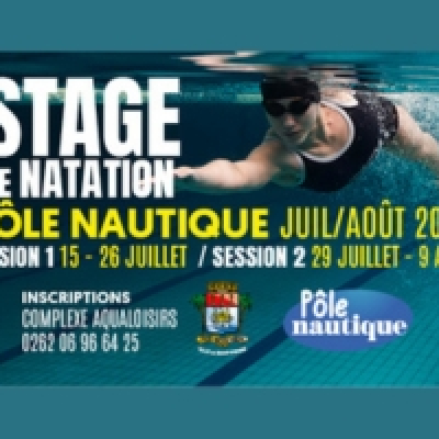 Stage de natation Juillet/Août 2024