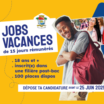 Saint-Pierre lance son Plan Emploi Jeunes Vacances 