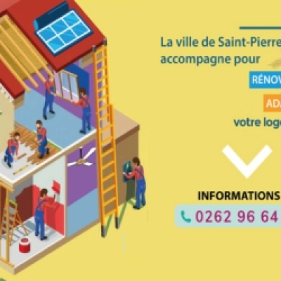 Saint-Pierre lance son programme de rénovation de l'habitat privé