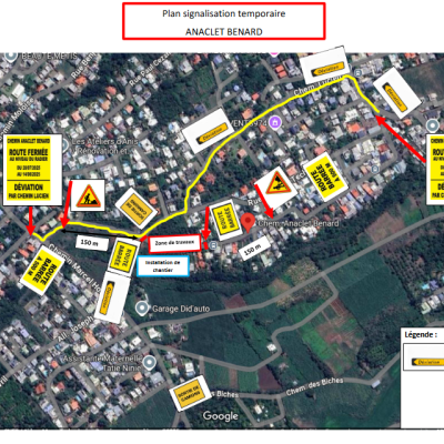 INFO TRAVAUX – Chemin Anaclet Bénard