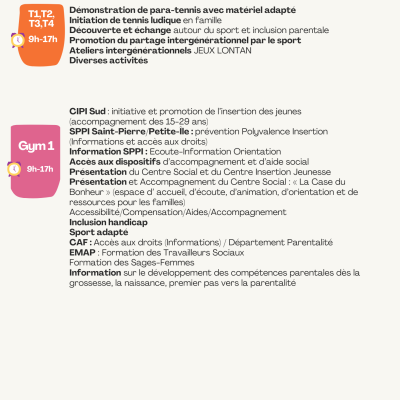 programme espace 3