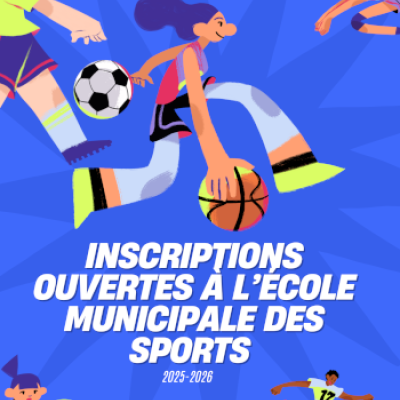 Inscriptions à l’École Municipale des Sports : c’est parti pour la saison 2025-2026 !