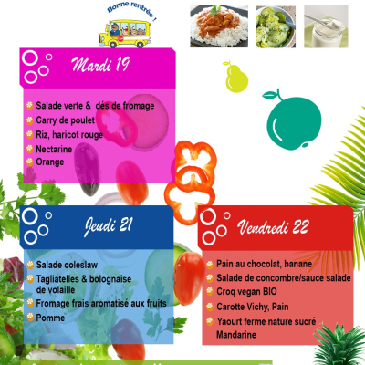 menus