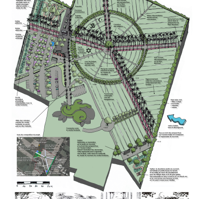 plan cimetière Ligne Paradis