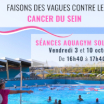 Aquagym solidaire – Octobre Rose