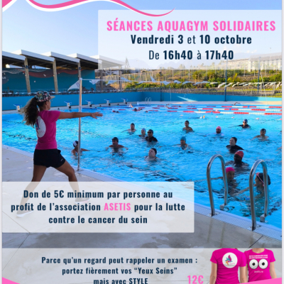 séances aquagym solidaires